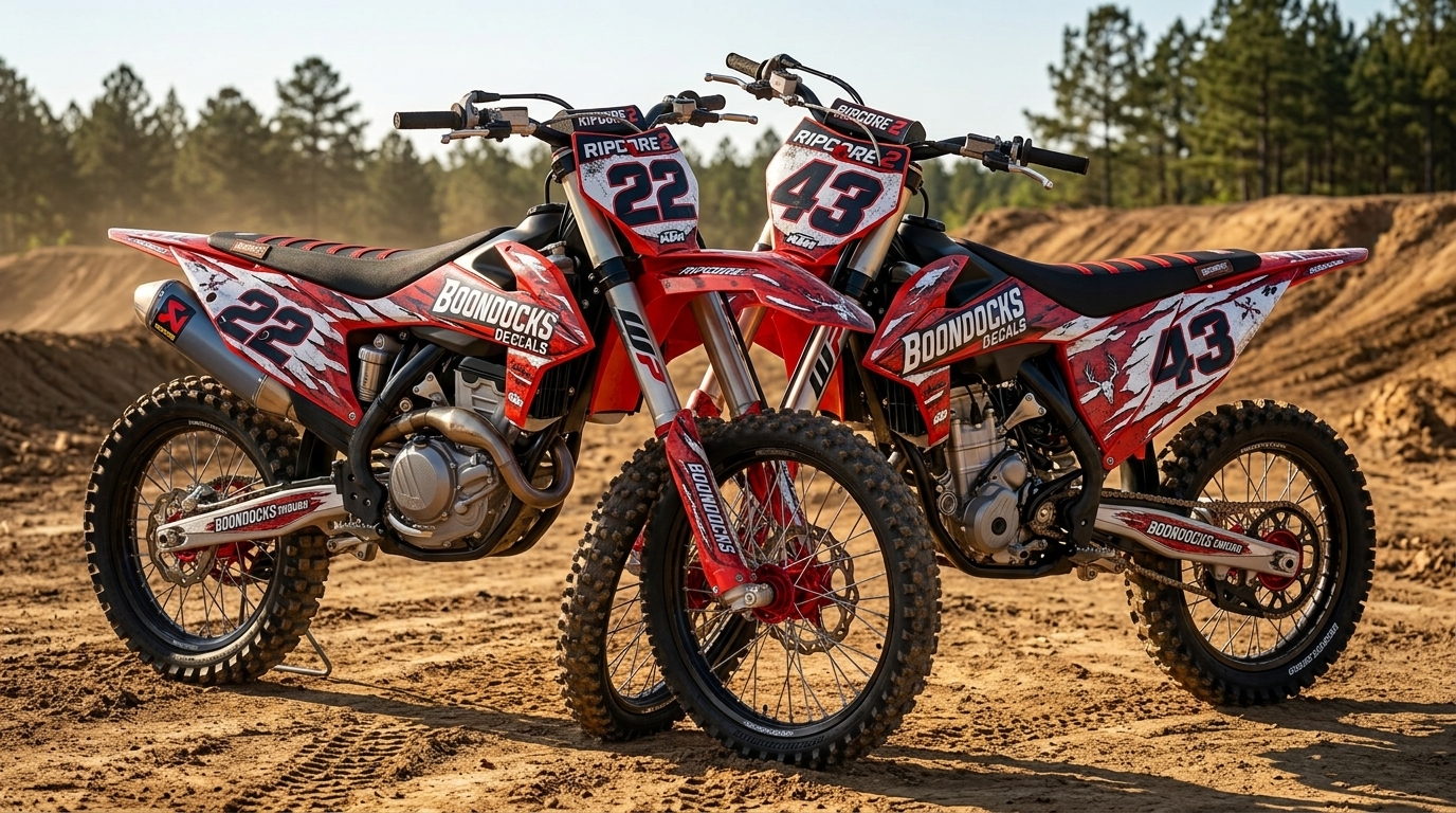 Graphics for KTM Ripcore 202607151027 Motocross Graphics Boondocks Decals