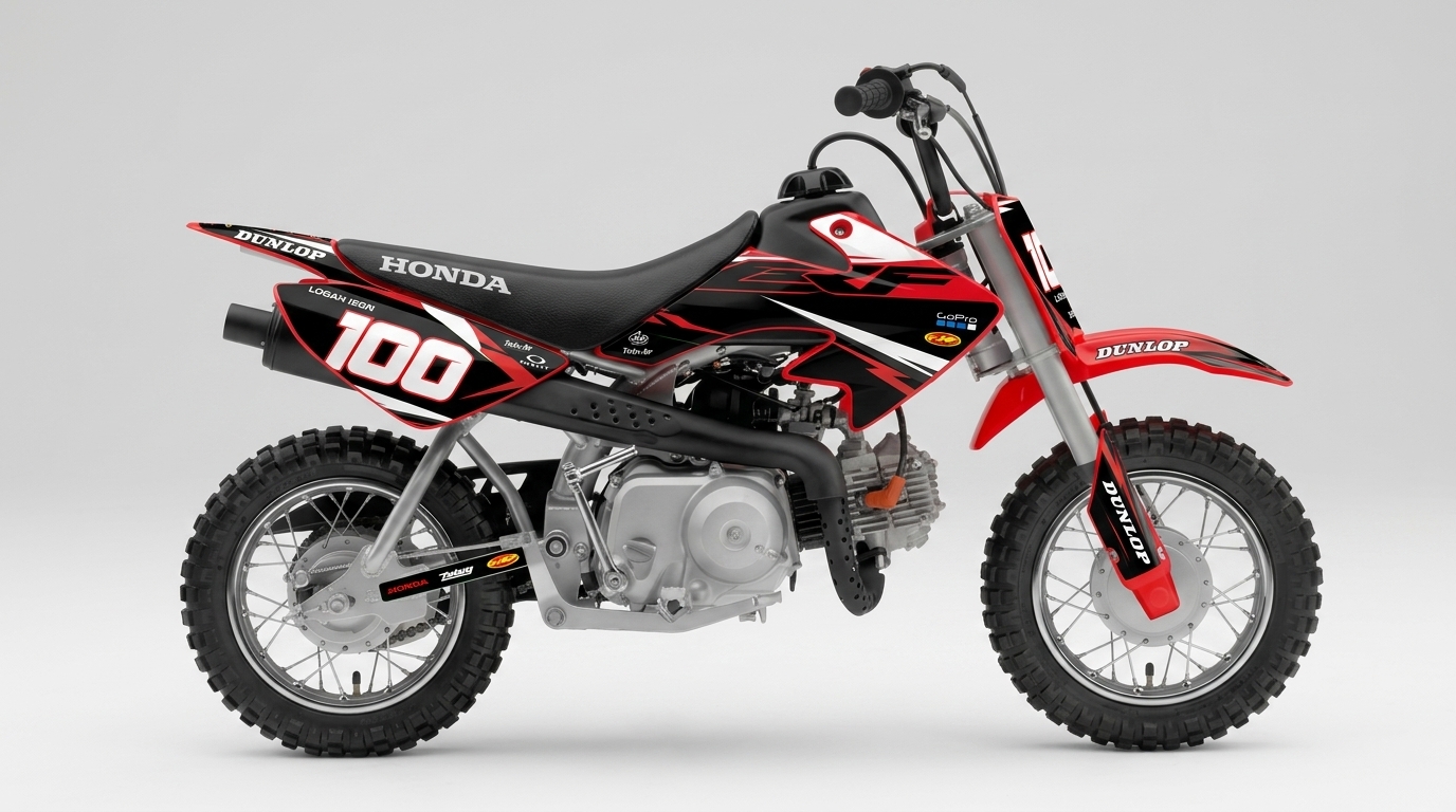 Honda crf50f after