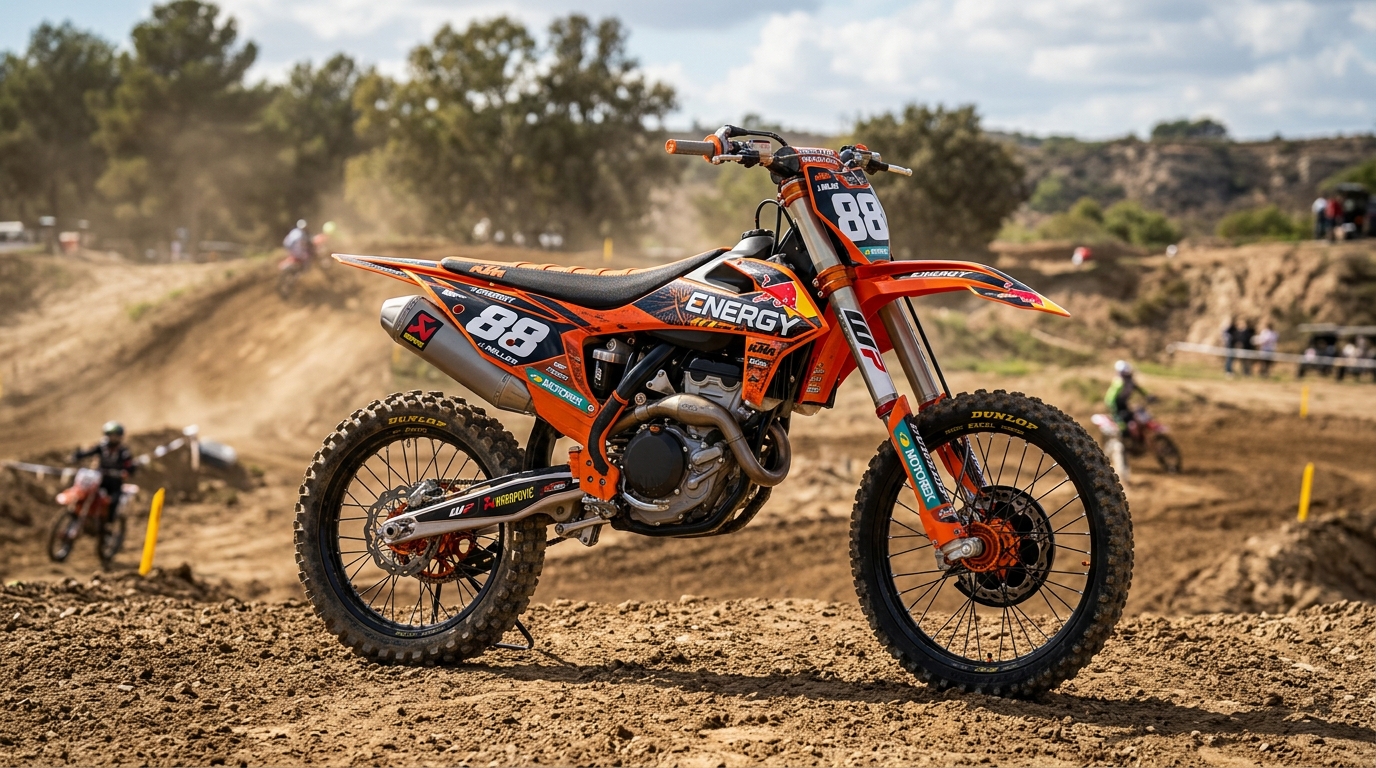 KTM ENERGY Graphics Kit Orange 202607271026 Motocross Graphics Boondocks Decals
