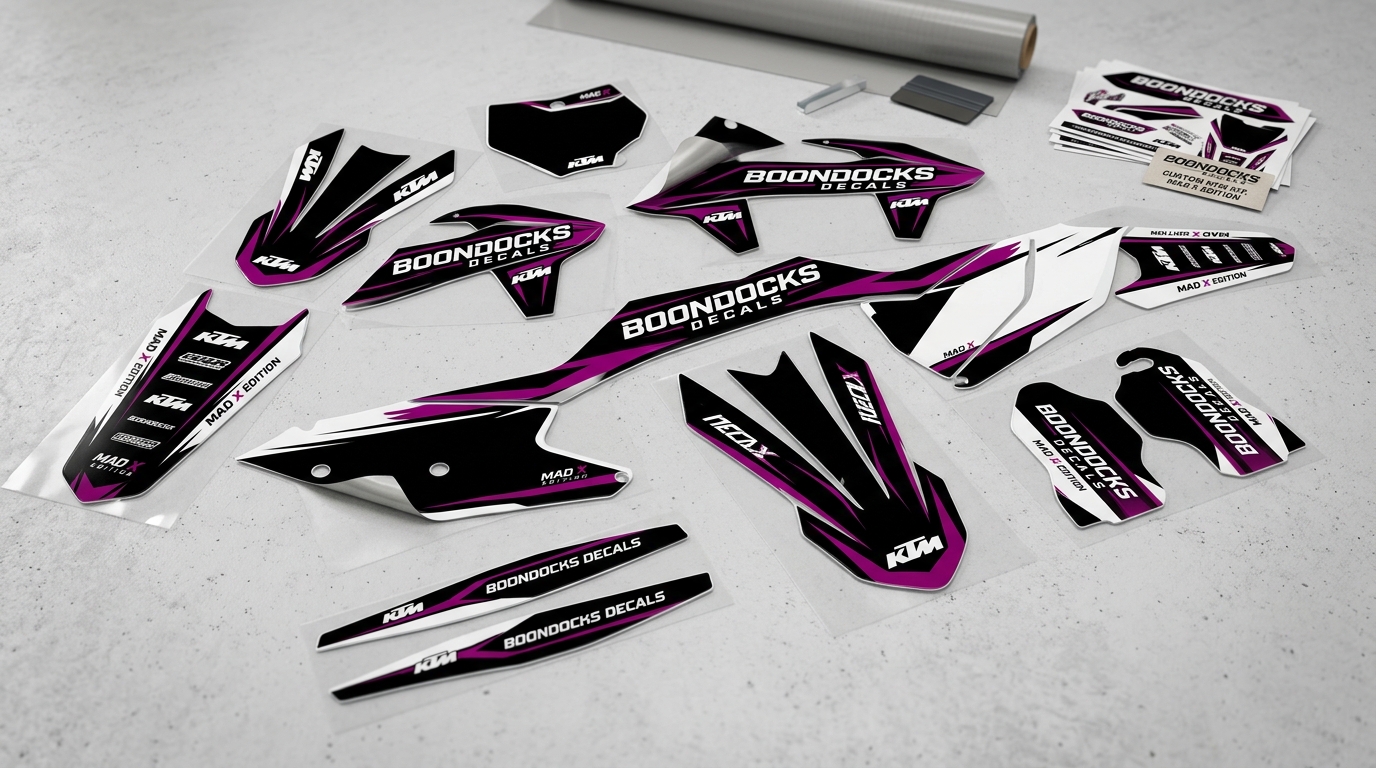 MX Graphics for KTM – MAD X 6 KTM MAD X bike decals 202607061157 3 Motocross Graphics Boondocks Decals