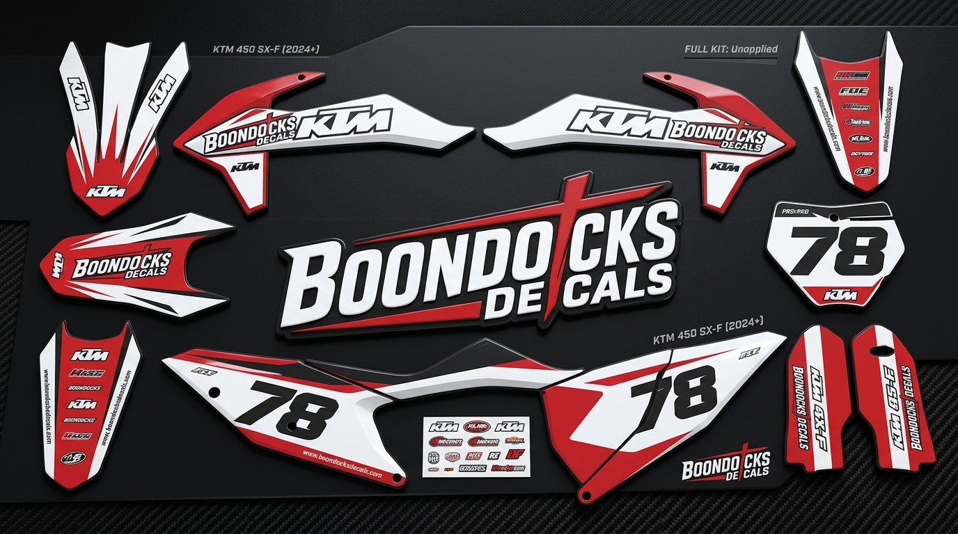 MX Graphics for KTM β TOON 4 KTM bike decals 3D 202607160946 1 Motocross Graphics Boondocks Decals