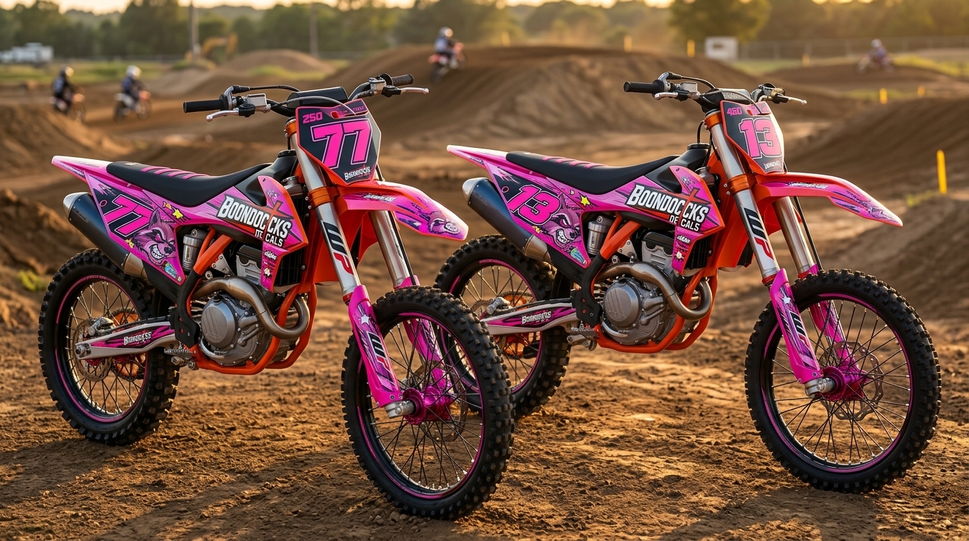 MX Graphics for KTM 202607160951 Motocross Graphics Boondocks Decals