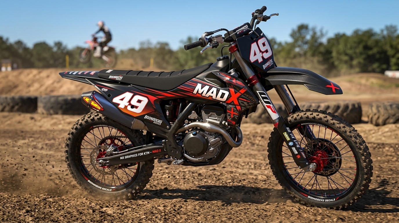MX Graphics for KTM Bikes 202607151043 Motocross Graphics Boondocks Decals