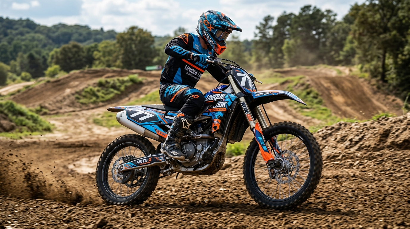 Professional motocross graphics printing: Create Race-Ready Dirt Bike Graphics That Stand Out