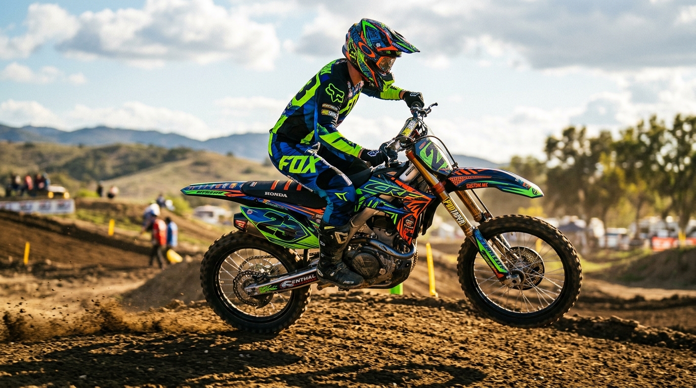 Unique Motocross Bike Look: Transform Your Ride With Premium Custom Graphics