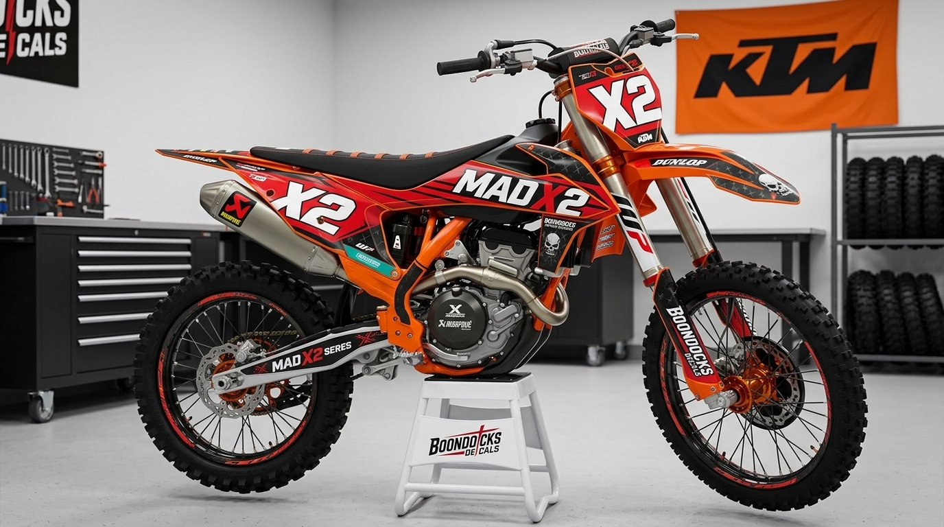 Motocross graphics for KTM 202607151034 Motocross Graphics Boondocks Decals