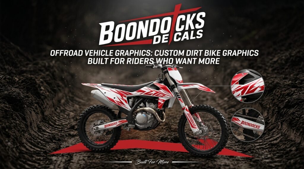 Offroad Vehicle Graphics: Custom Dirt Bike Graphics Built For Riders Who Want More