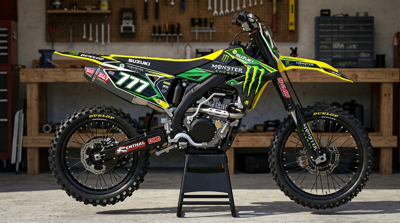 Suzuki MONSTER Graphics Kit 202607211550 Motocross Graphics Boondocks Decals