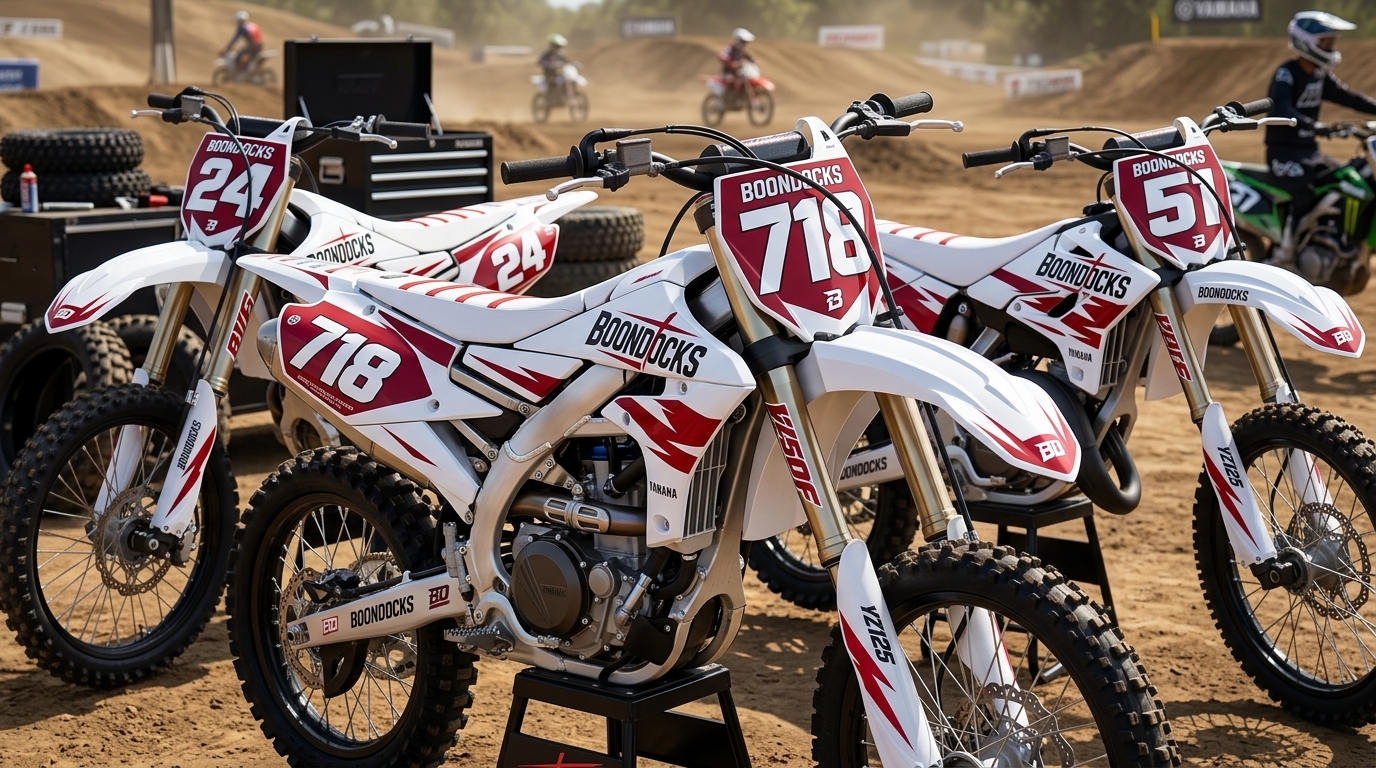 Yamaha ATV graphics create bikes 202607071024 Motocross Graphics Boondocks Decals