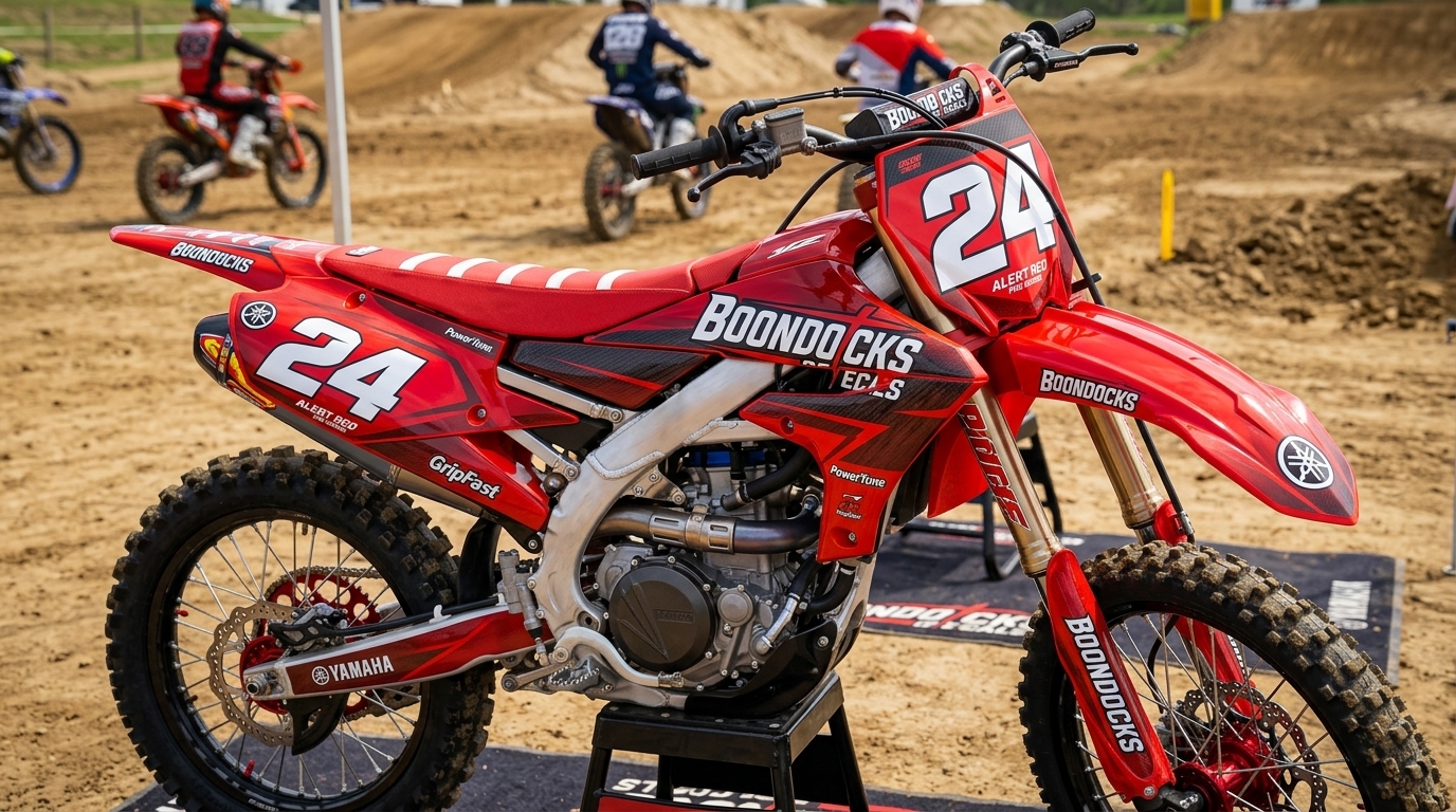 Yamaha ATV graphics kit 202607071031 1 Motocross Graphics Boondocks Decals