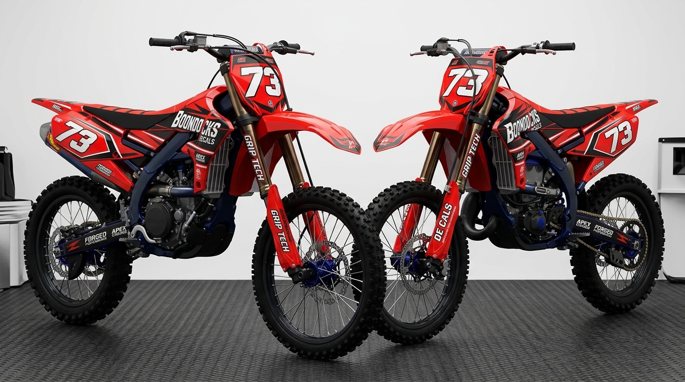 Yamaha ATV graphics kit 202607071031 Motocross Graphics Boondocks Decals