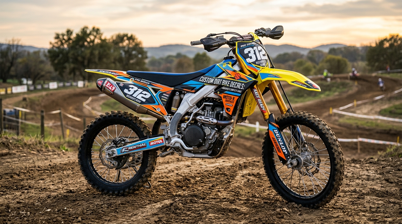 Custom Dirt Bike Decals: A Beginner’s Complete Guide