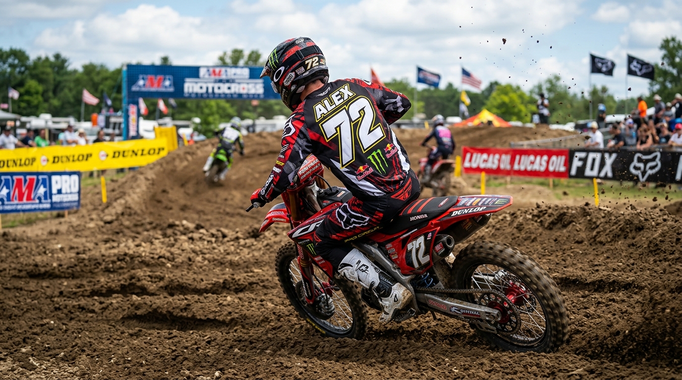 Create a Pro Racing Look with Custom MX Jersey Numbers
