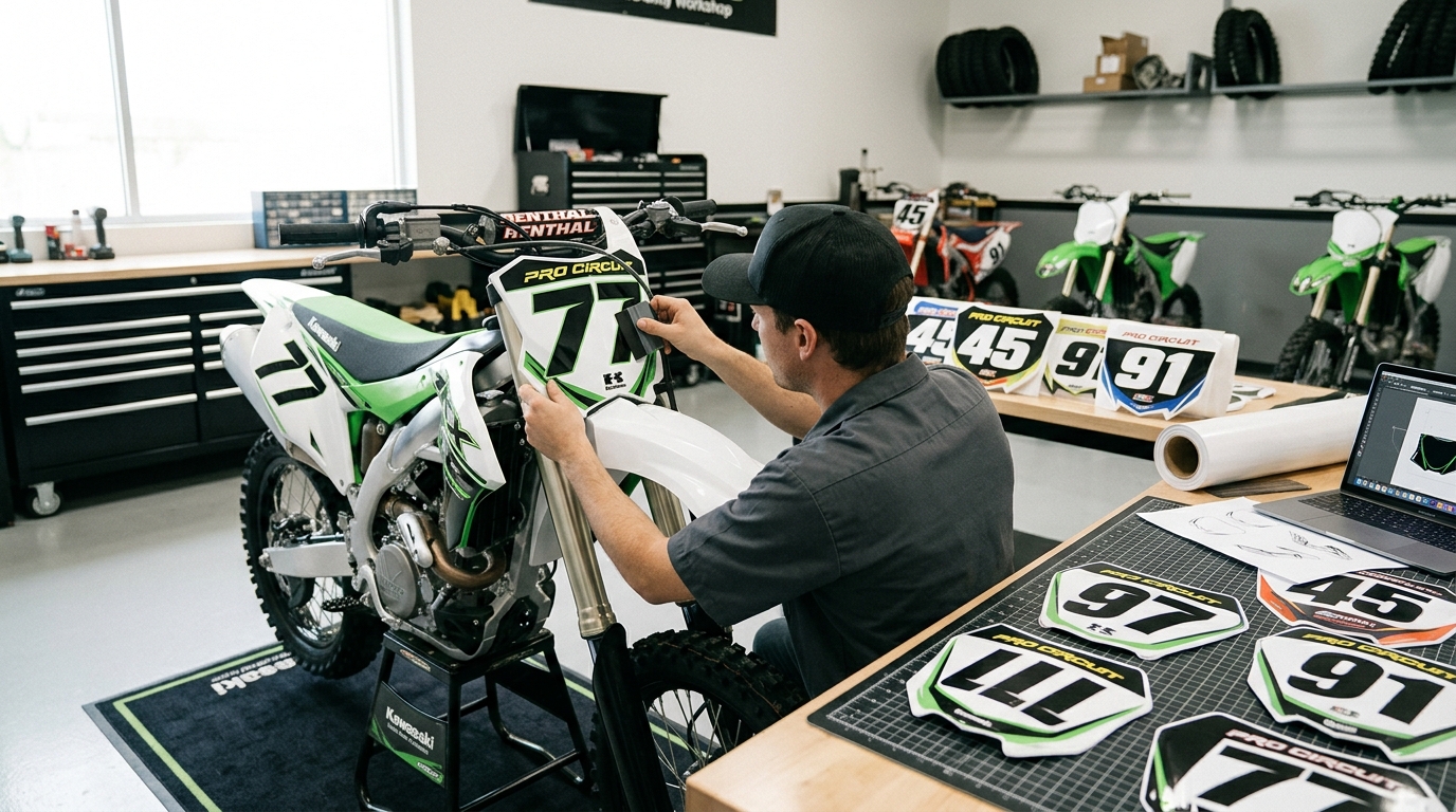 The Ultimate Guide to Custom Dirt Bike Number Plates