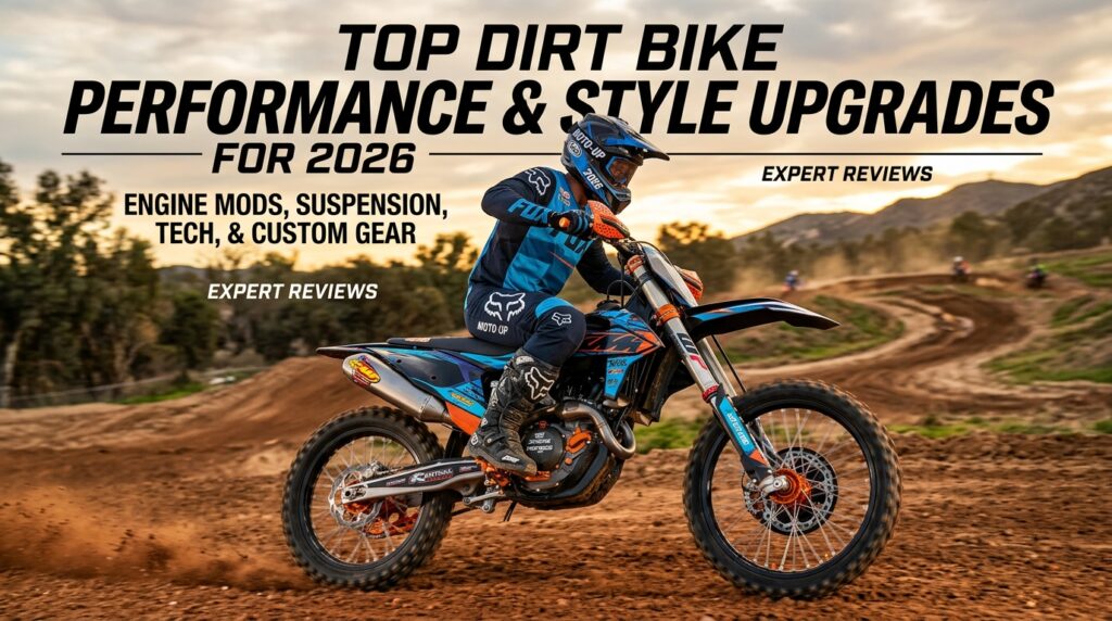 Top Dirt Bike Performance & Style Upgrades for 2026