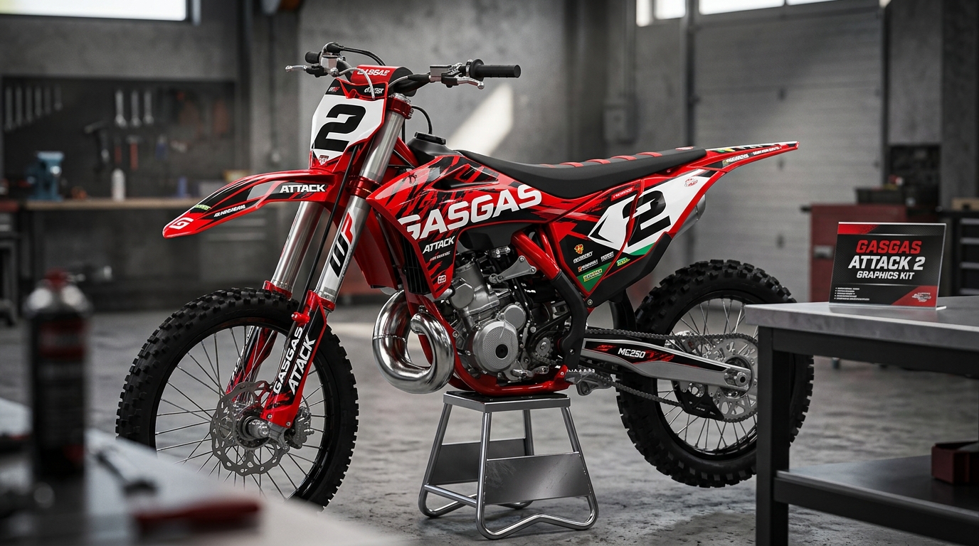 GasGas ATTACK 2 Graphics Kit 202608101137 1 Motocross Graphics Boondocks Decals