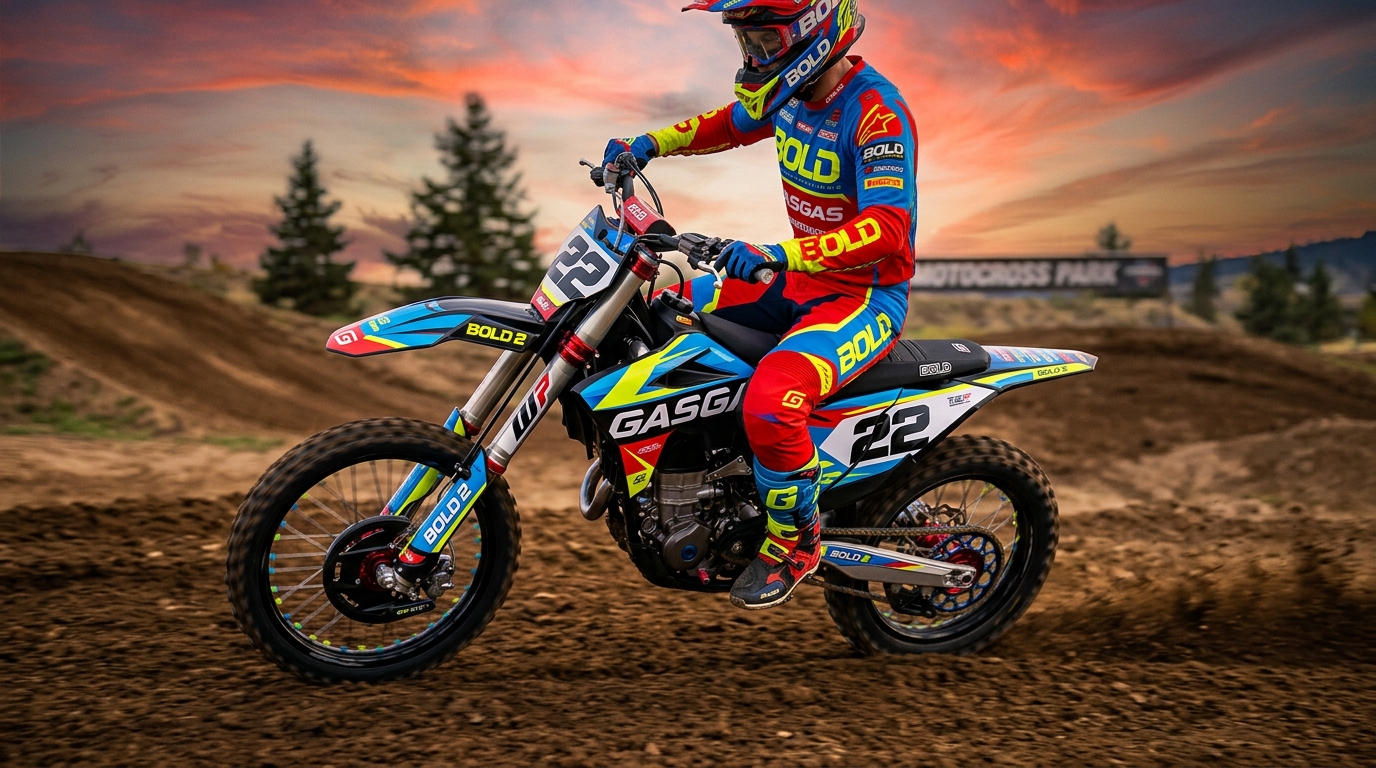 GasGas BOLD 2 Graphics Kit 202608101134 4 Motocross Graphics Boondocks Decals