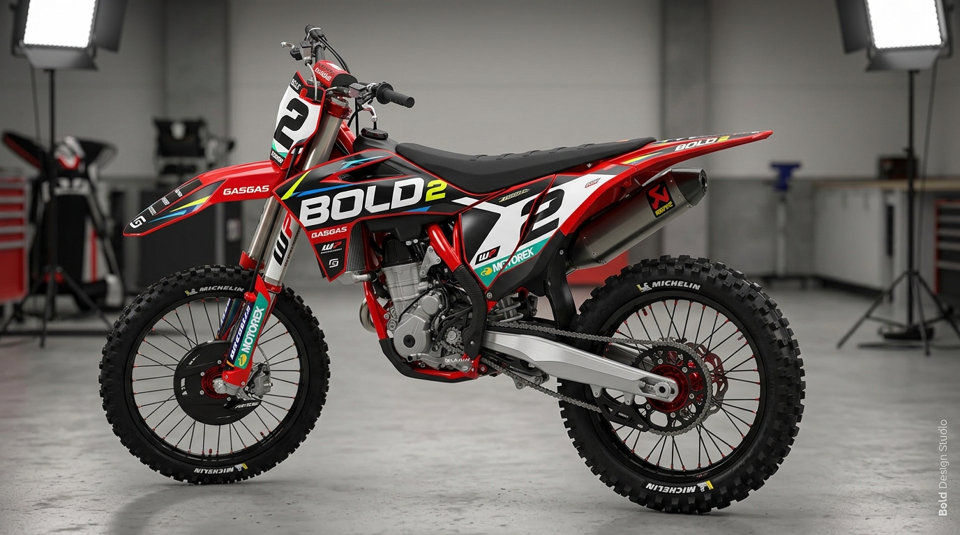 GasGas BOLD 2 Graphics Kit 202608101134 5 Motocross Graphics Boondocks Decals