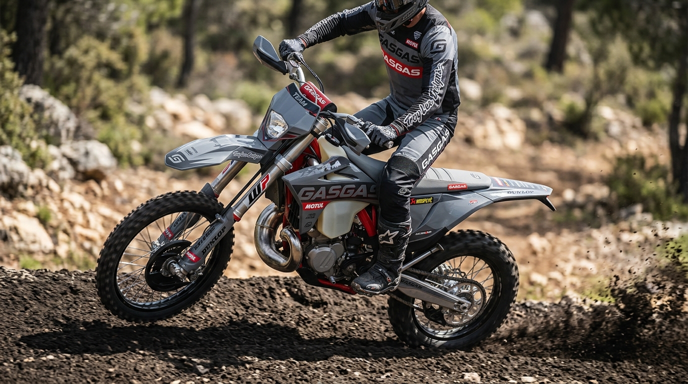 GasGas Team Graphics Kit Grey 202608101027 Motocross Graphics Boondocks Decals