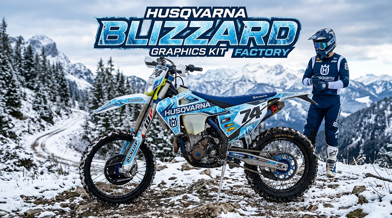 Husqvarna BLIZZARD graphics kit … 202608241439 1 Motocross Graphics Boondocks Decals