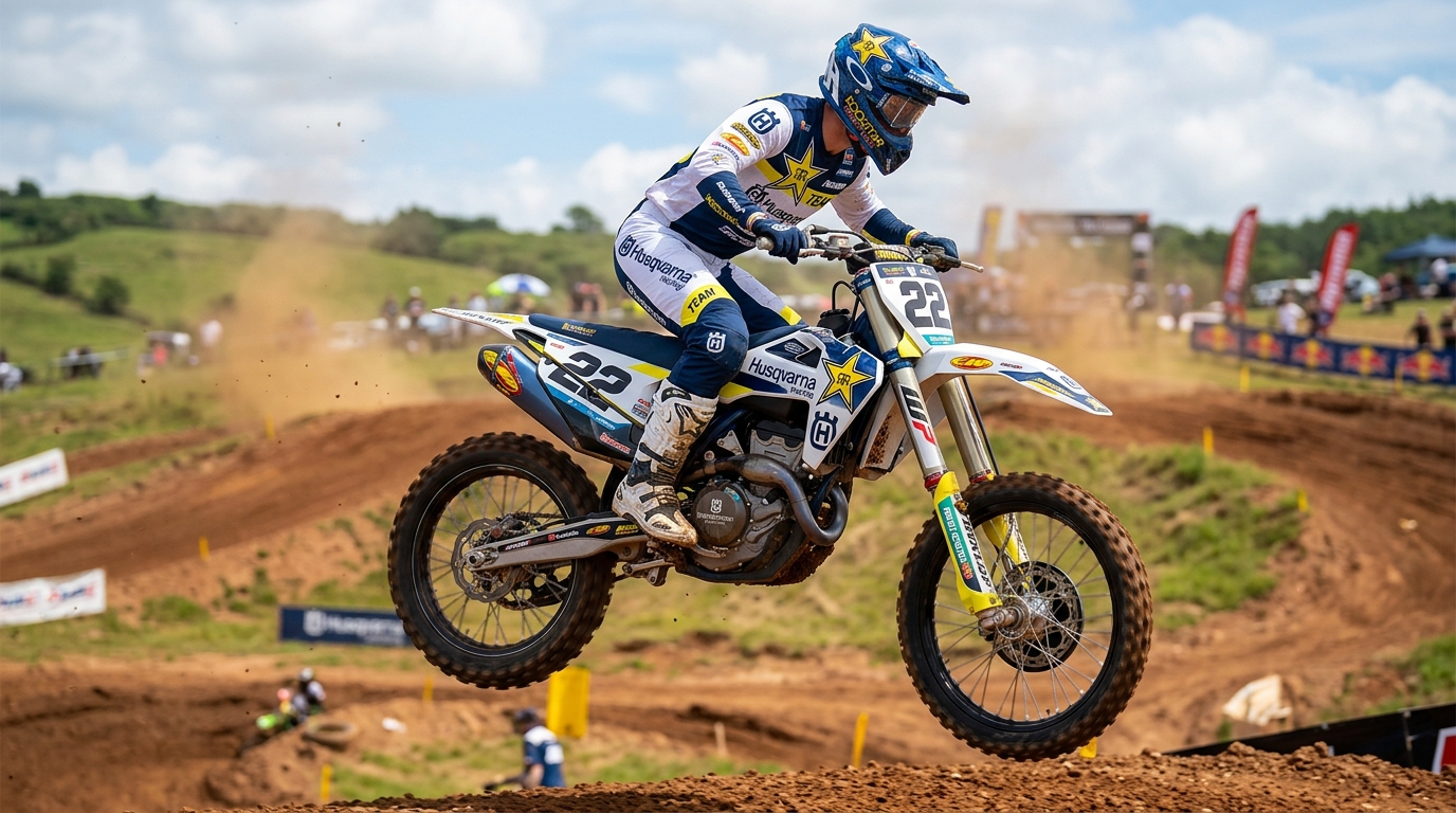 Husqvarna TEAM Graphics Kit 202608101116 Motocross Graphics Boondocks Decals
