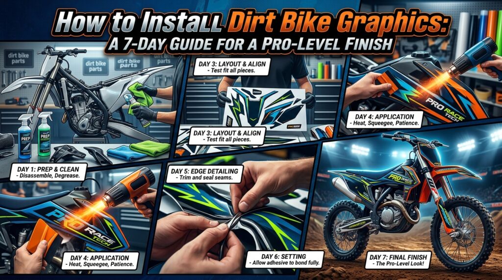 How to Install Dirt Bike Graphics: A 7-Day Guide for a Pro-Level Finish