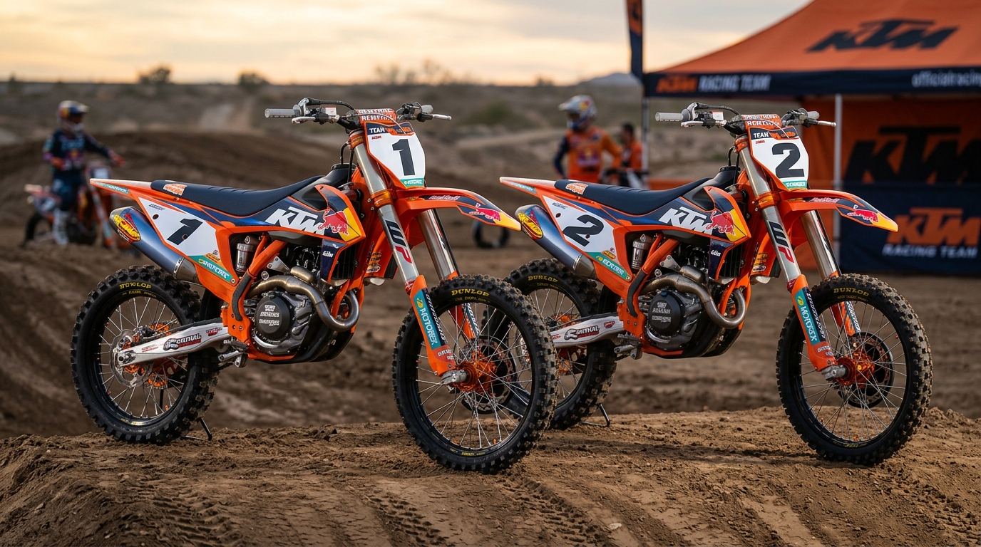 KTM TEAM Graphics Kit 202608031048 Motocross Graphics Boondocks Decals