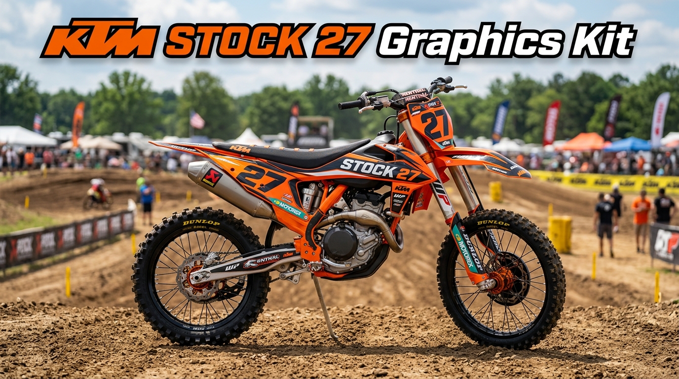 KTM graphics kit dirt bike 202608171107 Motocross Graphics Boondocks Decals
