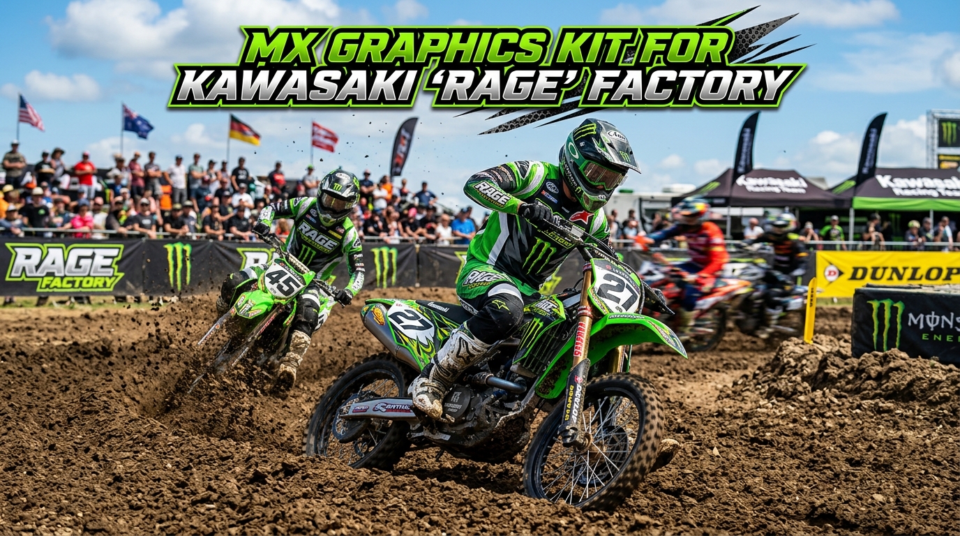 MX Graphics Kit for Kawasaki 202608310928 1 Motocross Graphics Boondocks Decals