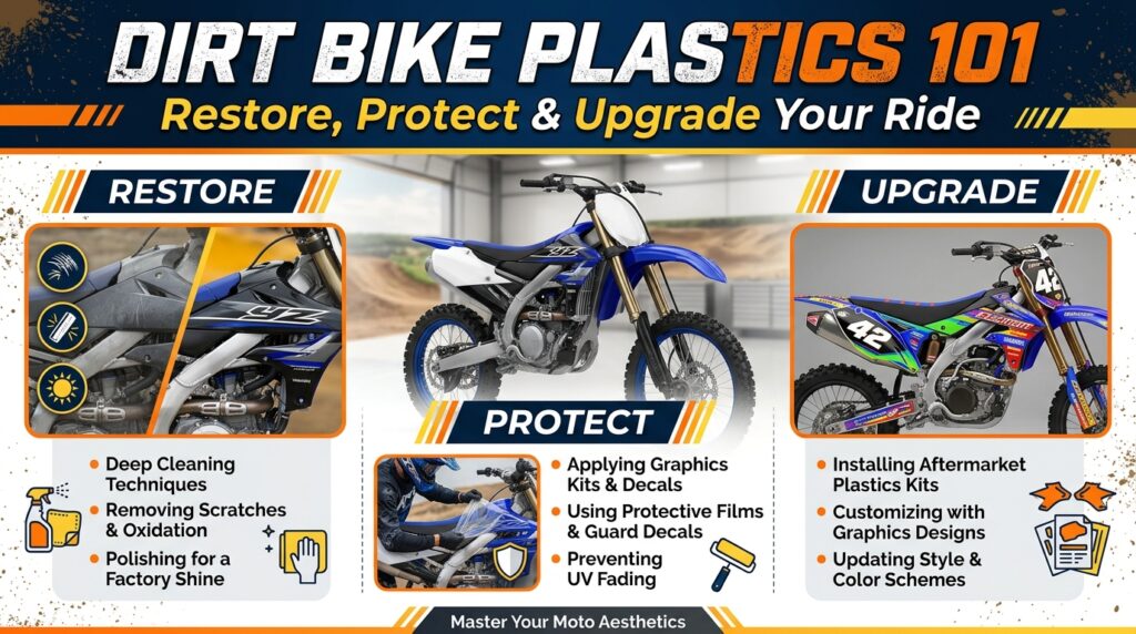 Dirt Bike Plastics 101: Restore, Protect & Upgrade Your Ride