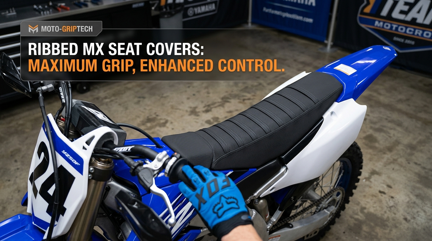 Best Ribbed MX Seat Covers for Better Grip & Control