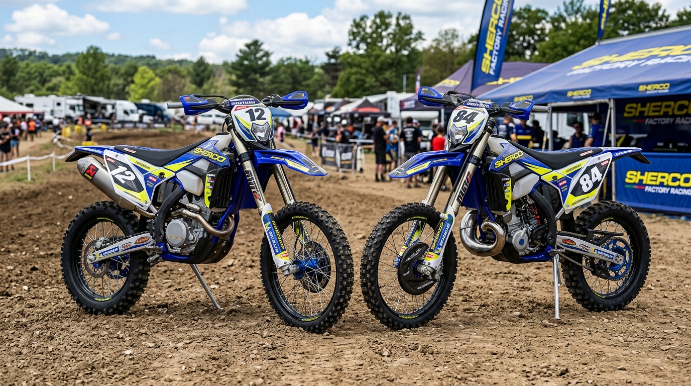 Sherco TEAM Graphics Kit 202608101113 Motocross Graphics Boondocks Decals