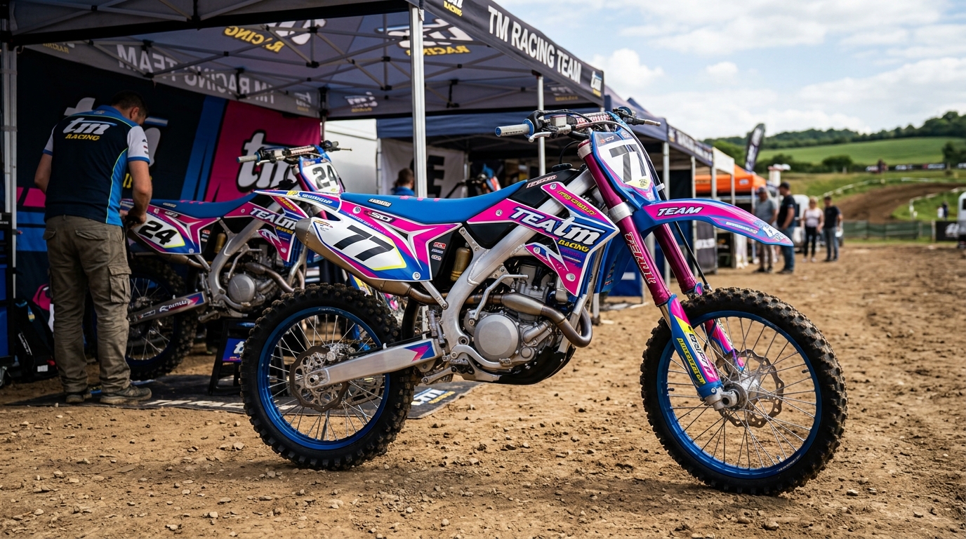 TM Racing Graphics Kit TEAM 202608031116 Motocross Graphics Boondocks Decals