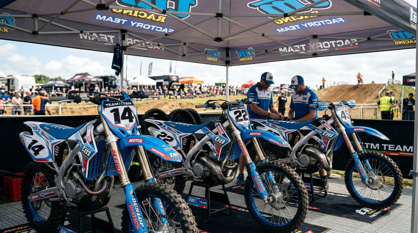 TM Racing Graphics Kit Team 202608101100 Motocross Graphics Boondocks Decals