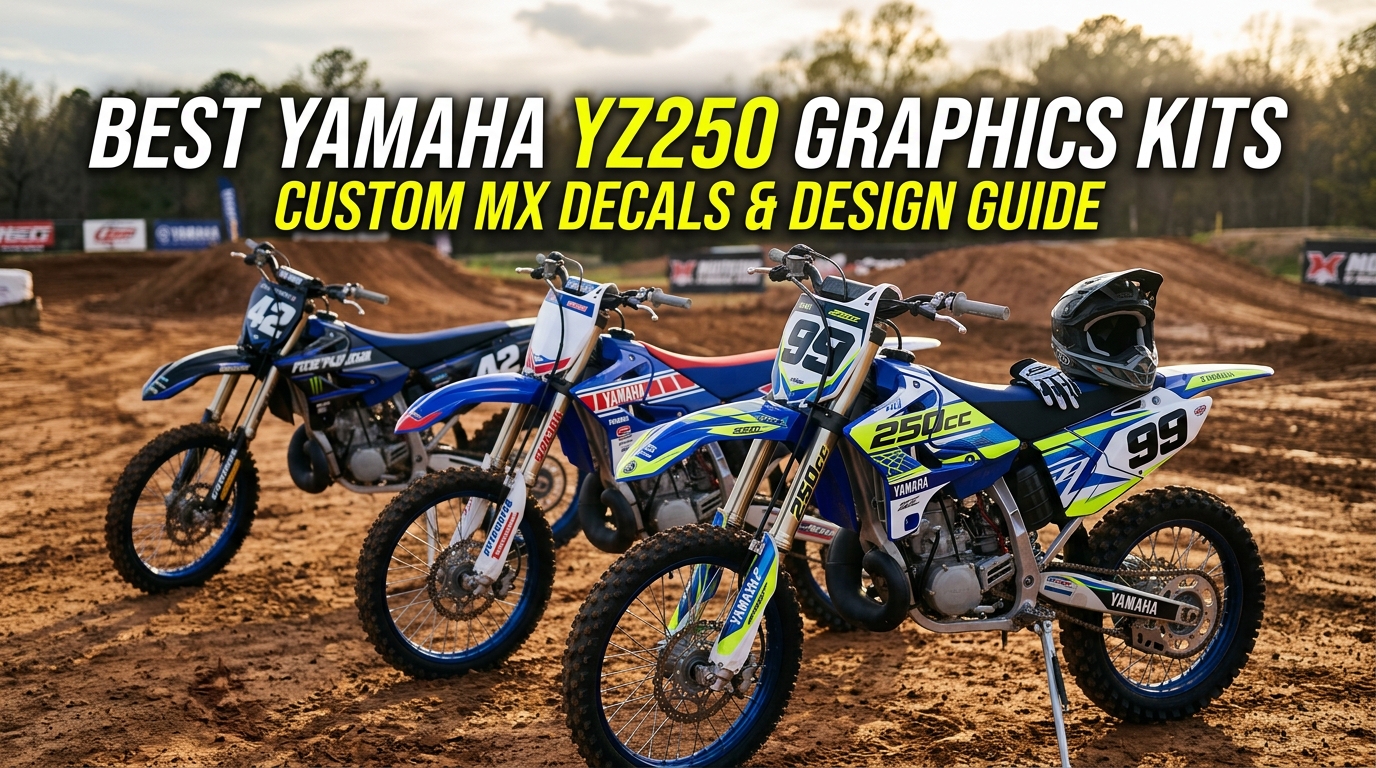 Best Yamaha YZ250 Graphics Kits: Custom MX Decals & Design Guide