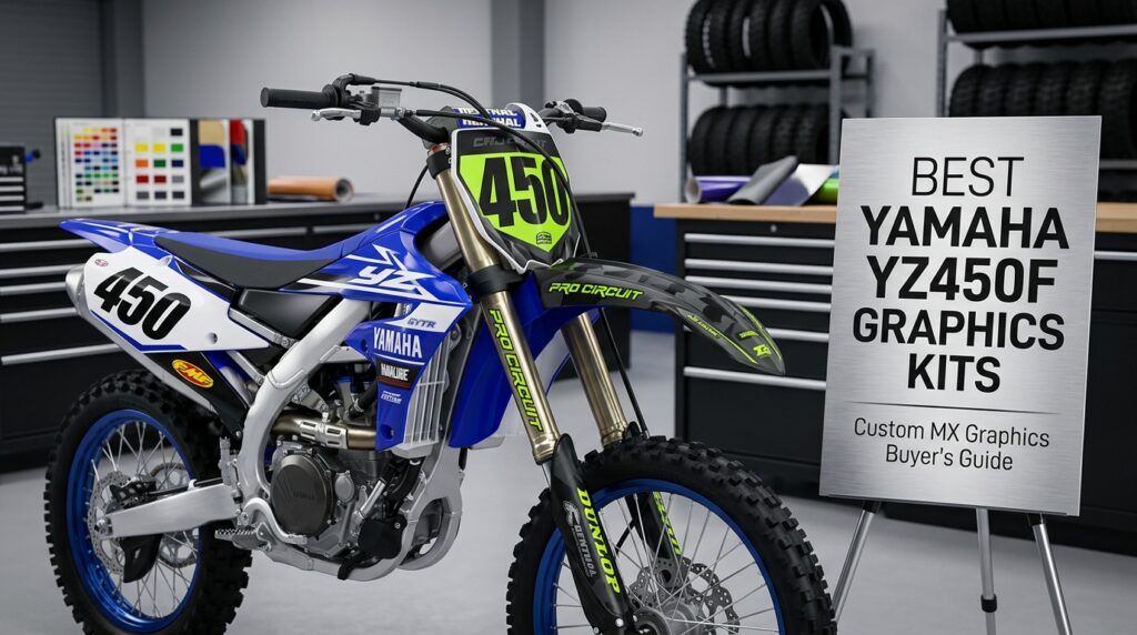 Best Yamaha YZ450F Graphics Kits: Custom MX Graphics Buyer's Guide