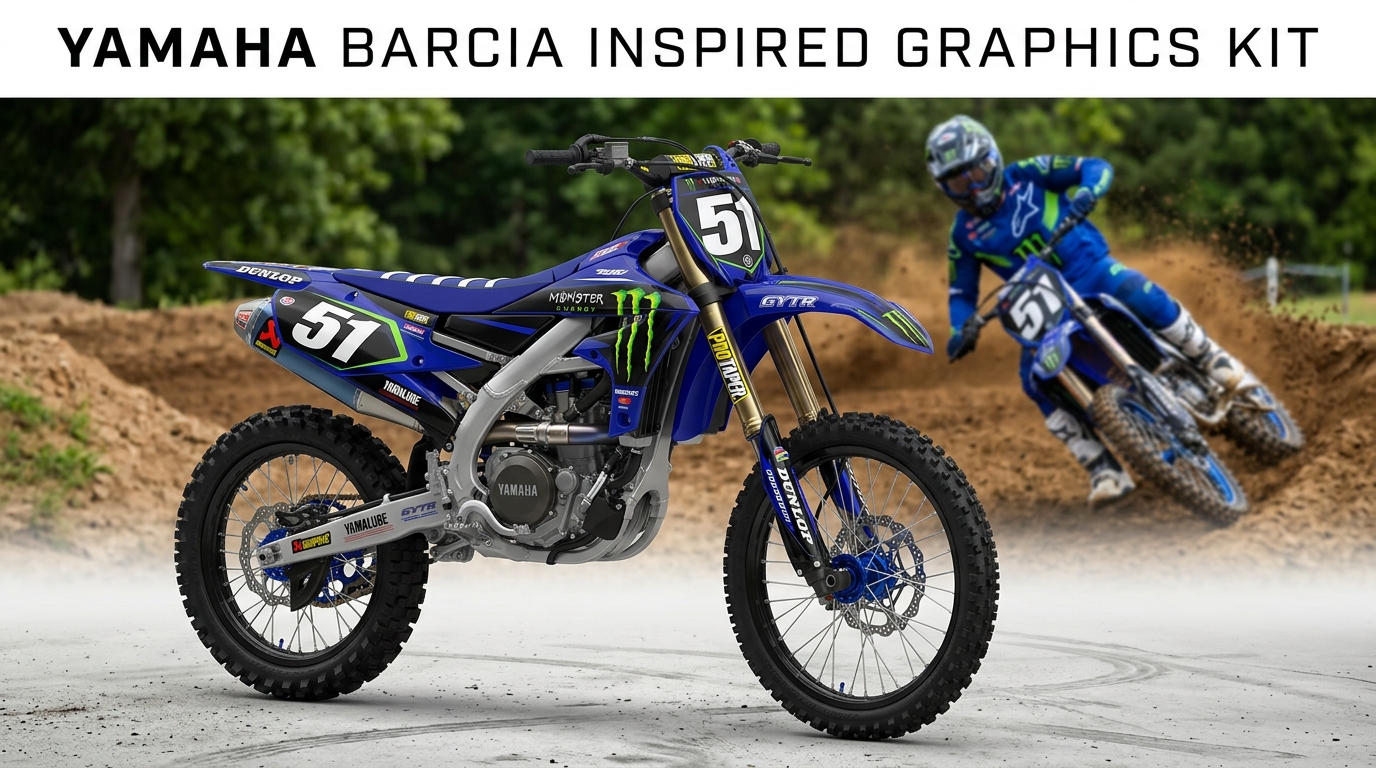 Yamaha graphics kit dirt bike 202608241453 Motocross Graphics Boondocks Decals