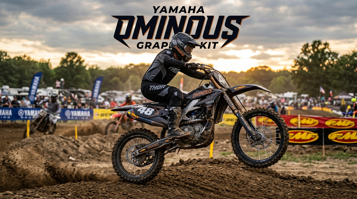Yamaha graphics kit dirt bike 202608241522 Motocross Graphics Boondocks Decals